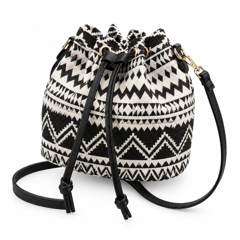 Bolso Étnico Negro
