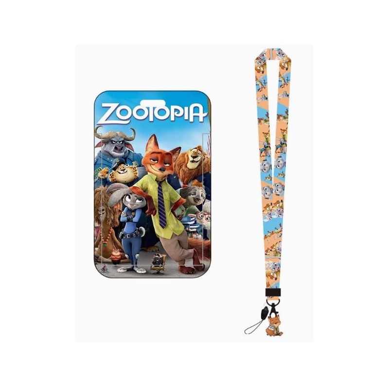 Porta Carnet Nick de Zootopia