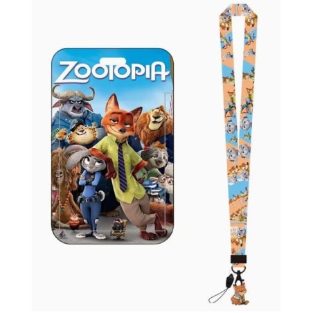 Porta Carnet Nick de Zootopia