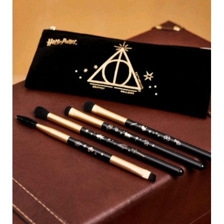 Set * 4 brochas de maquillaje colección Harry Potter