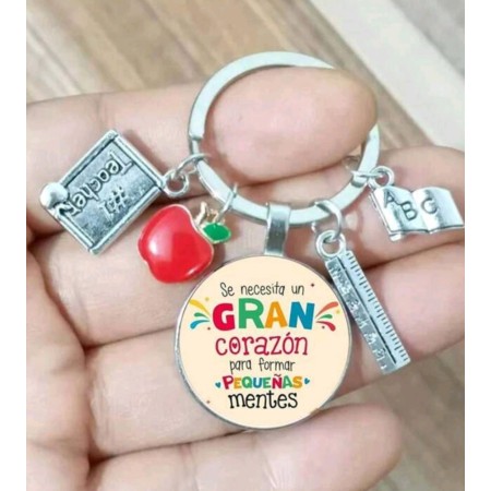 Llavero Profe Mensaje