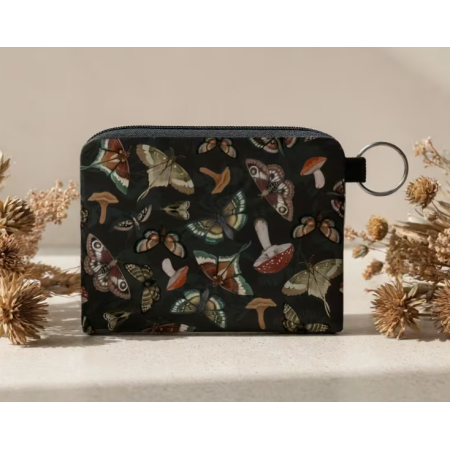 Monedero Estampado mariposa